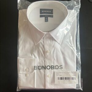 Bonobos Men's Crisp White Dress Shirt